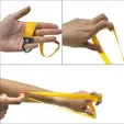 frame less slingshot called finger ring singshot 