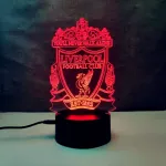 GearUP Acrylic Multicolor Night Lamp (Liverpool F.C.)