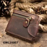 European Multifunctional Genuine Leather Wallet