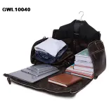 Genuine Leather Cross-Border Crazy Horse Travel Bag