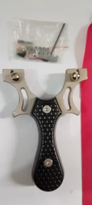 New Black Slingshot কালো গুলতি মেটালের 