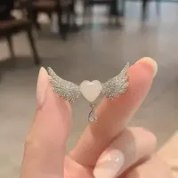 Love Angel Wings  Hijab Brooch Pin 