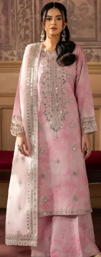 Pakistani Esra Luxury Lawn Silk Stitched 3Pcs 