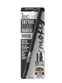 Maybelline Tatto Studio Gel Pencil Liner - 10 Smokey Black