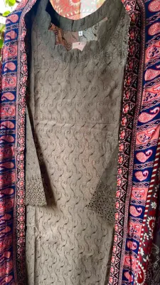 Pakistani Cotton Stitched 3Pcs by M.I.Creation