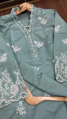 Pakistani Hayat's Stitched Cotton 2pcs_Mint