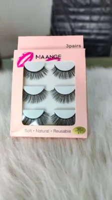 Maange 3d Natural Eyelash 3 pair 31no