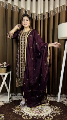 Indian Remi Cotton stitched collection