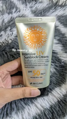 3W Clinic UV Sunblock Cream SPF 50+PA+++ – 70ml