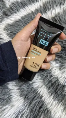 Maybelline Fit Me Matte & Poreless Foundation 128 Warm Nude