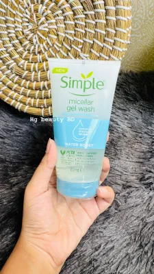 Simple Water Boost Micellar Facial Gel Wash 150ml