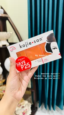 Kojie San Facial Beauty Soap 3 Bars Per Pack (65gX3)