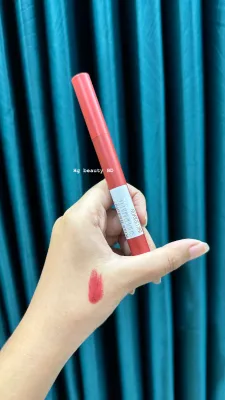 Kiss Beauty Super Matte Ink Crayon Lipstick (24h Lasting)