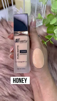 Everly Beauties Full Coverage Foundation-HONEY