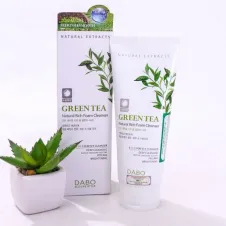 Dabo Green Tea Natural Rich Foam Cleanser 180ml