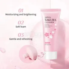 LAlKOU Japan Sakura Facial Cleanser 100gram