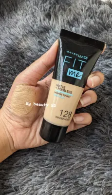 Maybelline Fit Me Matte & Poreless Foundation 128 Warm Nude