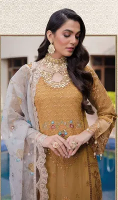 Pakistani Original LUXURY FANCY HEAVY Semi-stitched 