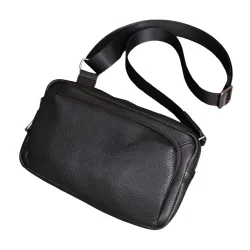 GENUINE LEATHER CORSSBODY MEN'S BAG -CB2010