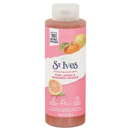 St. Ives Exfoliating Body Wash Pink Lemon & Mandarin Orange 473ml