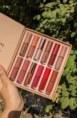 Handaiyan 12 Color Matte Liquid Lipstick Set Long-Lasting Smudge Proof