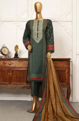 Pakistani Original Sadabahar Chunri Lawn Stitched 3Pcs