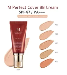 Missha M Perfect Cover Bb Cream Spf 42 Pa+++ 50g - Warm beige-25