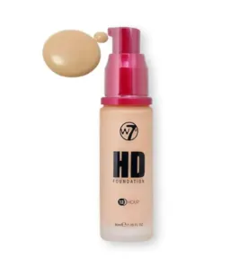 W7 12 Hour HD Foundation 30ml - Creme Brule