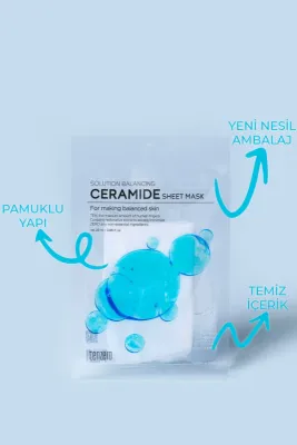 Tenzero Solution Balancing Ceramide Sheet Mask 25ml	