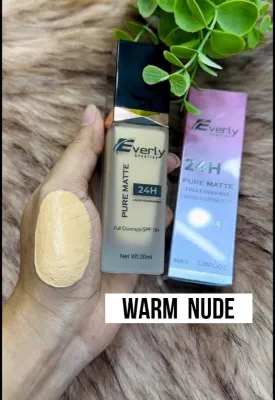 Everly Beauties Full Coverage Foundation-WARM NUDE