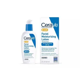 CeraVe AM Facial Moisturizing Lotion SPF 30 for Normal to Dry Skin (USA) 60ml (without box)