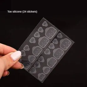 Double Sided Glue Nail Sticker(Only for Foot nails)