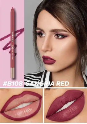 Beauty Glazed LIPLINER-108-SANGRIA RED