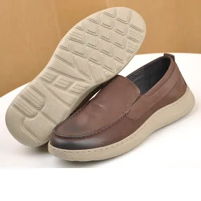 SOFT LEATHER COWHIDE COMFORTABLE TREND MEN'S SHOES 7311Br