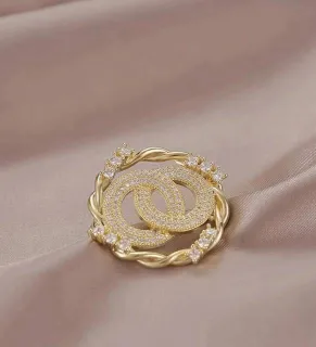 Three Round Circle Hijab Pin / Hijab Brooch