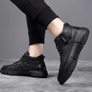  AUTUMN AND WINTER SPORTS CASUAL LEATHER SHOES GB-8129