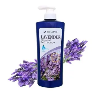 3W clinic relaxing body lotion- lavender-550ml