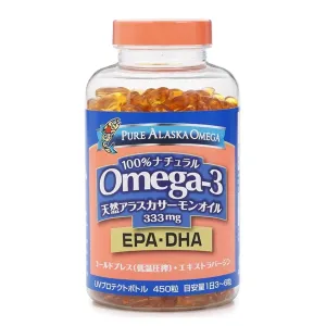 Pure Alaska Omega-3 EPA DHA 333mg 450 Capsules
