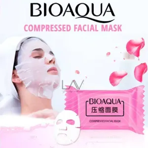 BIOAQUA Compressed Facial Candy Face Sheet Mask 15 Pcs