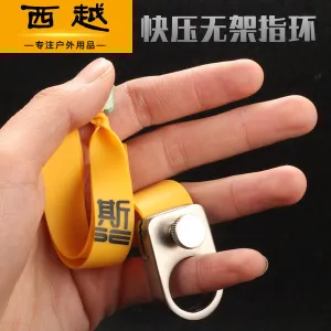 frame less slingshot called finger ring singshot 