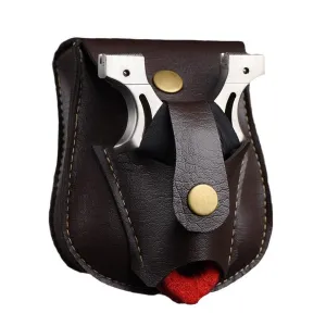 Slingshot Bag Slingshot Steel Ball Integrated Bag Multi-functional Storage Bag Strong Magnetic Bead Pendant Carry-on Leather Case