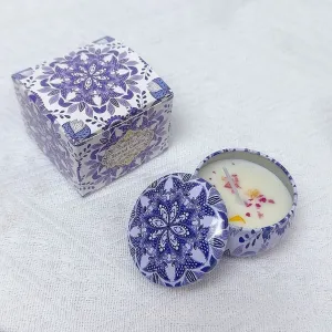 Floral Soy Wax Scented Candle