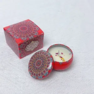 Floral Soy Wax Scented Candle
