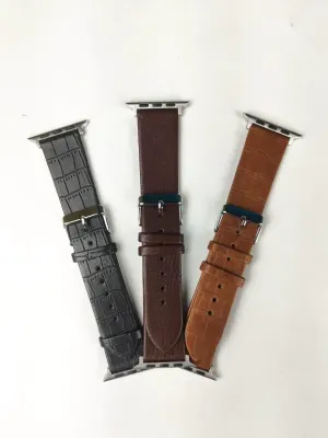 49mm Leather Strap For Smartwatch