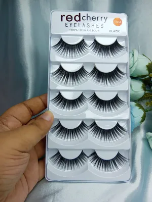 RED CHERRY False Eyelashes  (10 Pcs)