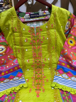 Kola patha color dress 