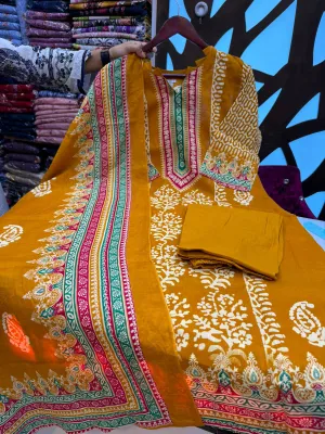 Cotton Jaipuri print