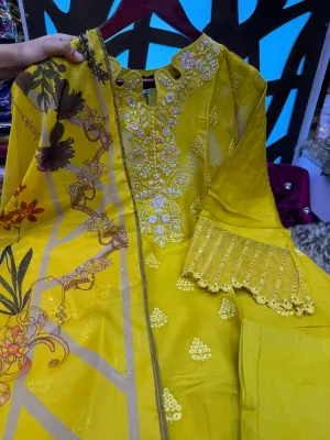 Sadabahar Collection Yellow Color