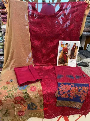 Original Pakistani Luxury Chiffon Wear