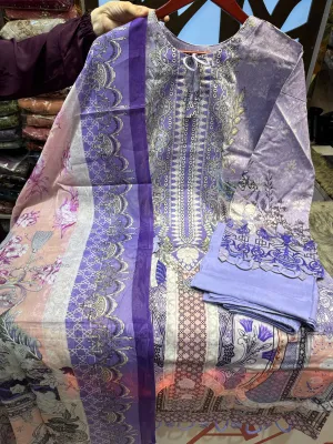 Stitched Swizz Lawn